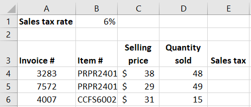 LinkedIn Microsoft Excel Skill Assessment Answer